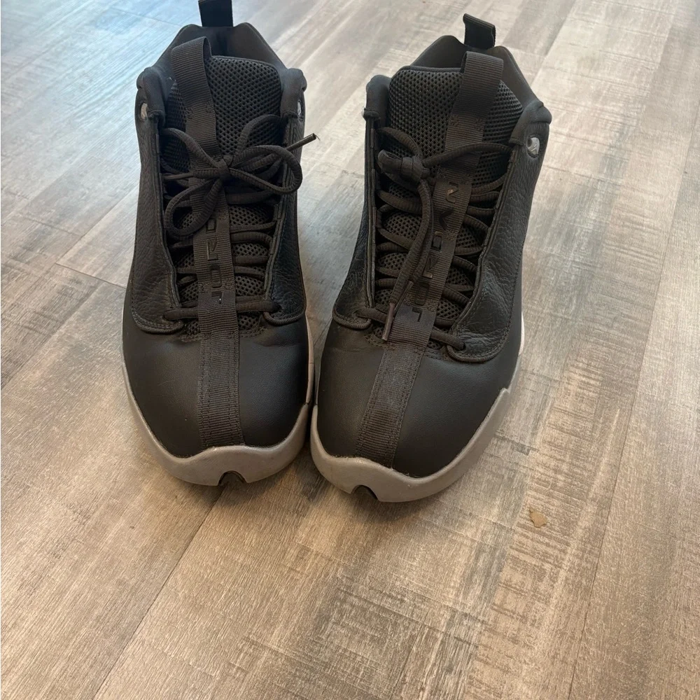 Nike Air Jordan Jumpman Pro Quick Anthracite Sneakers Mens Size 10.5 - Picture 3 of 14